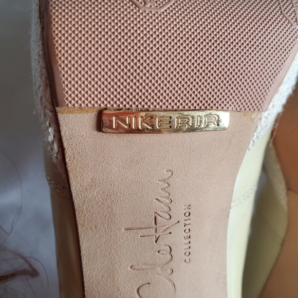 Cole Haan Nike Air Yellow Peep Toe Heels - Picture 13 of 16